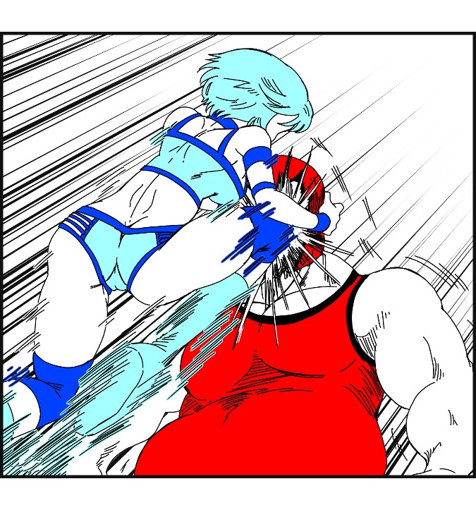 [Nalpari] Pro Wrestling - Red Mask vs. Blue Girl - Page 6