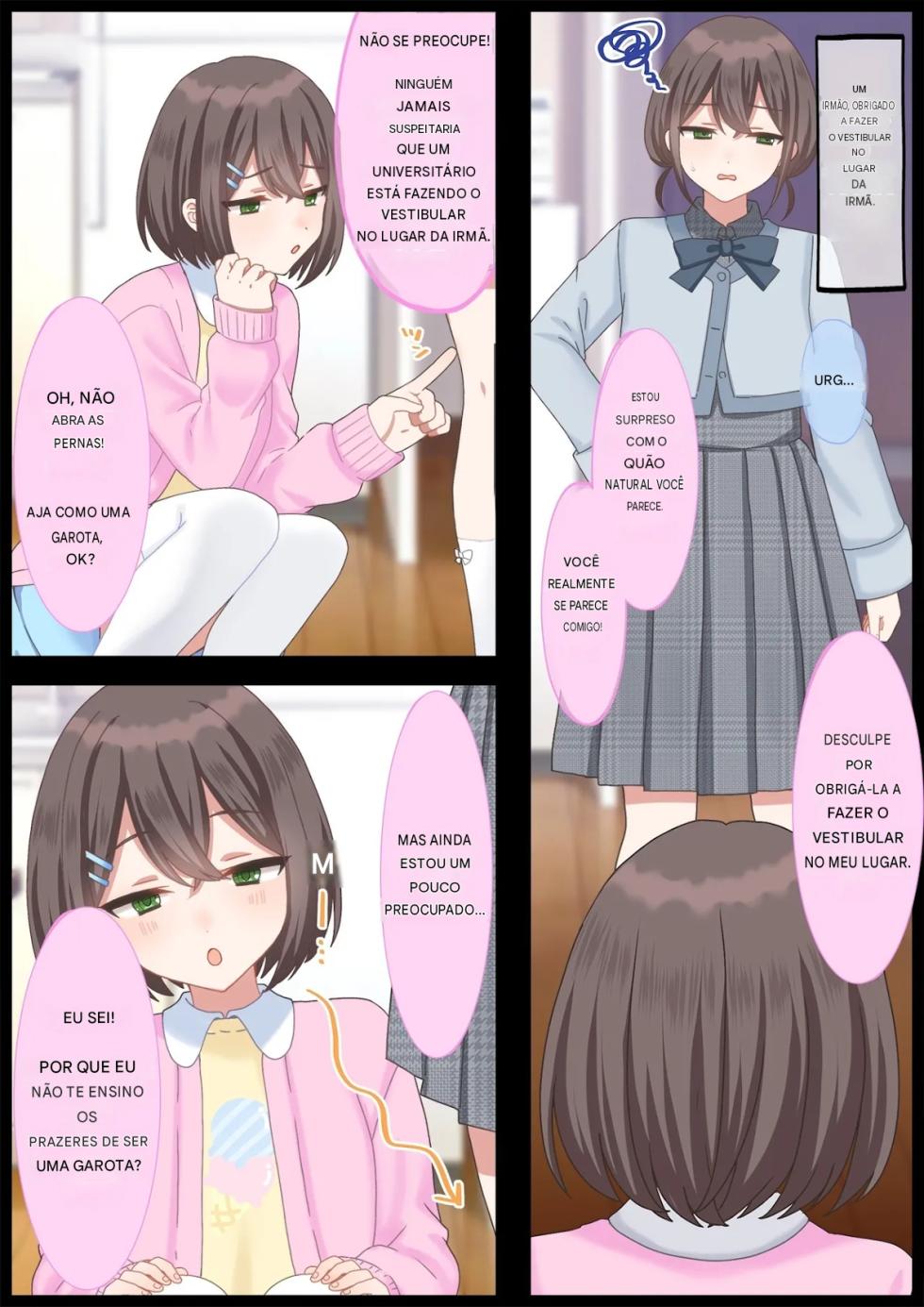 Humiliated and made to crossdress by younger women - Page 7