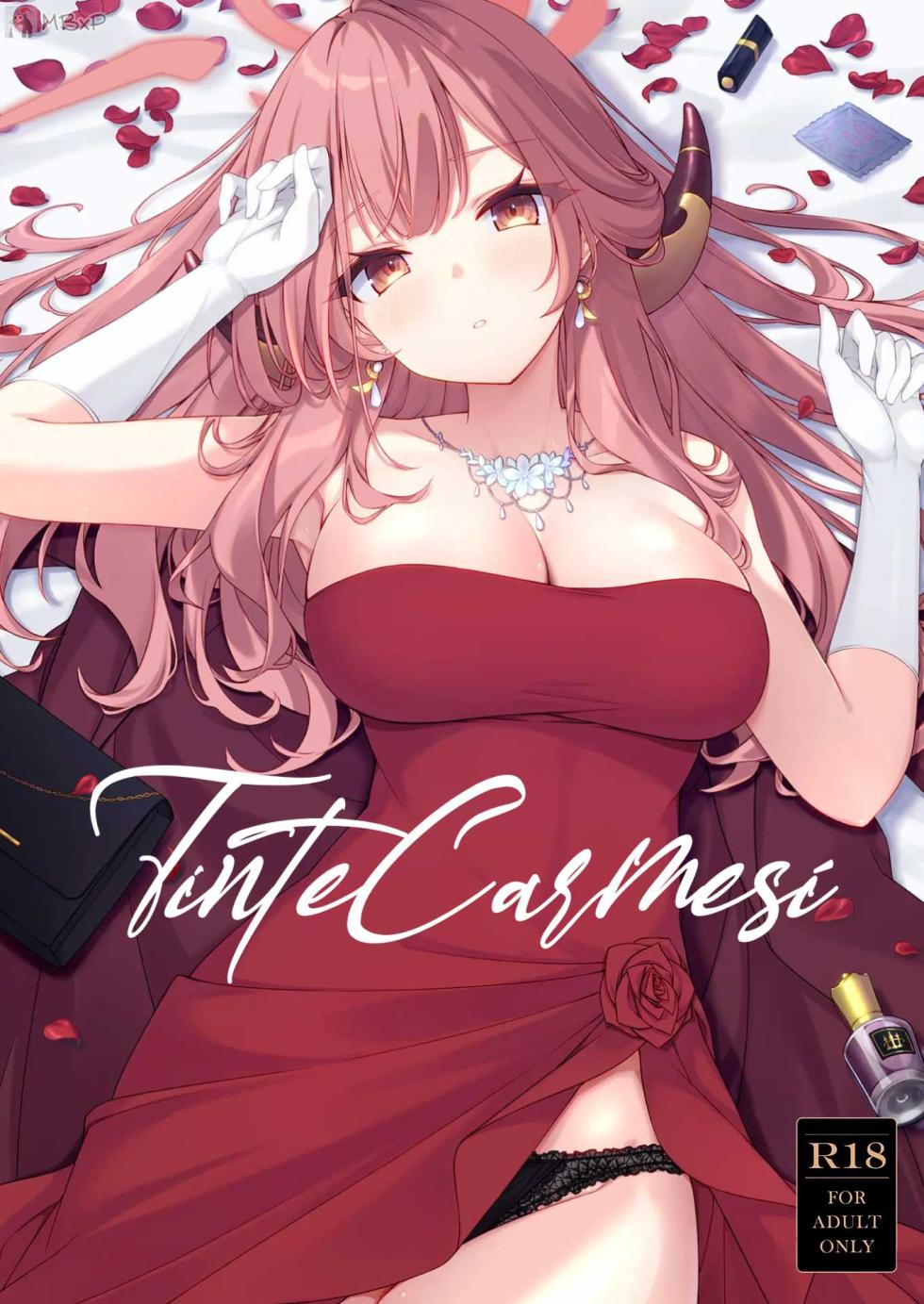 [Tuned by AIU (Aiu)] Dyed Crimson | Tinte Carmesi (Blue Archive) [Spanish] [MebanearonxPendejo] - Page 1