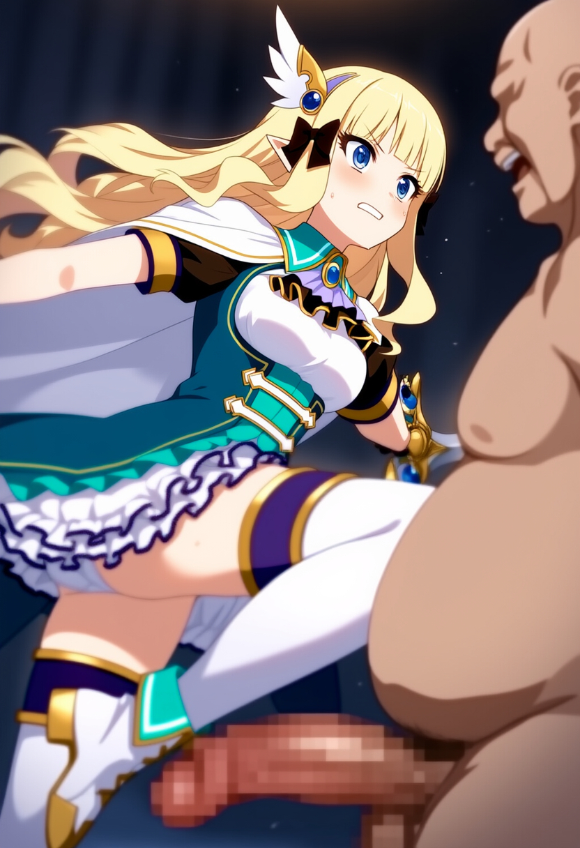 【クライド 】サレンVS種付けおじさん[AI Generated] - Page 4