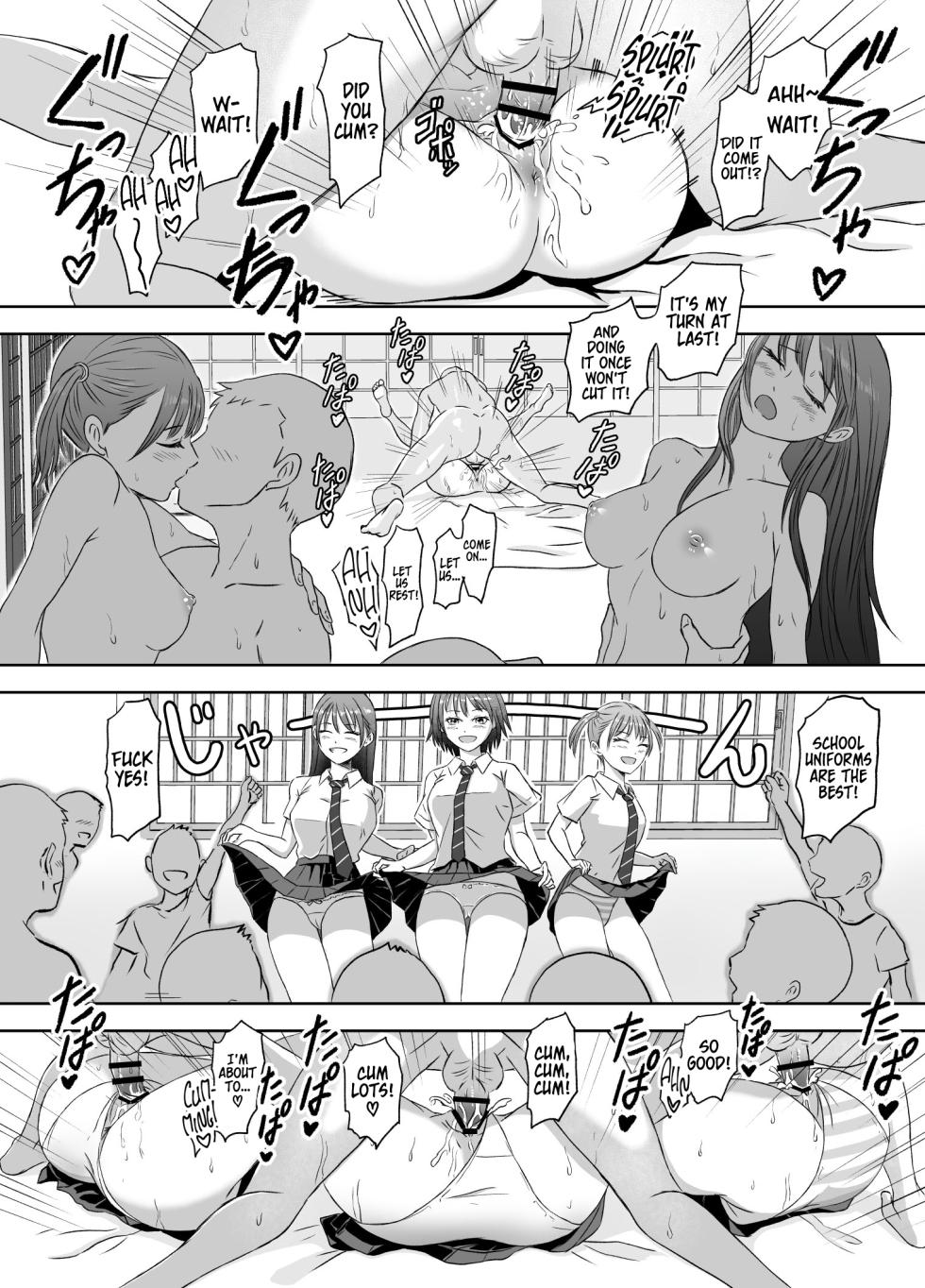 [Meganeko] Shuugakuryokou Mae ni Joshikousei ni Natta Hanashi | How We Became Girls Before Our School Trip Ch. 1 [English] [GTF] - Page 34