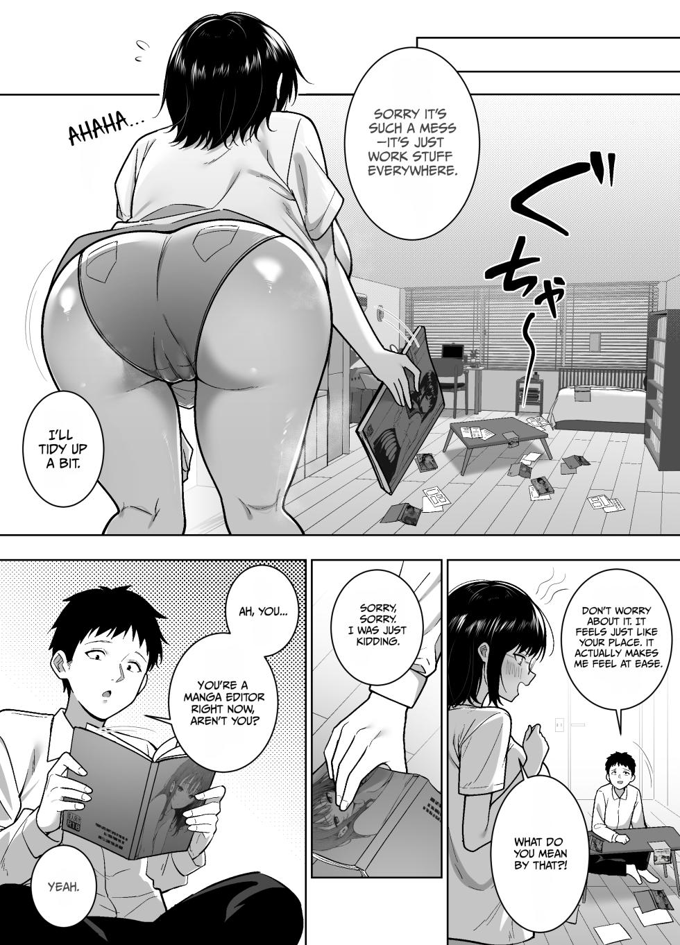 [Hekino Palace] Jimi-tomo, Mesu ni Naru ~Daigaku Jidai no Shinyuu to Sake no Ikioi de Sex Shichatta Hanashi~ | My Plain-Looking Friend Becomes My Girl. The Story of How I Ended Up Having Sex with My Best Friend from College after a Night of Drinking.  [English] [duaduapertujuh] - Page 6