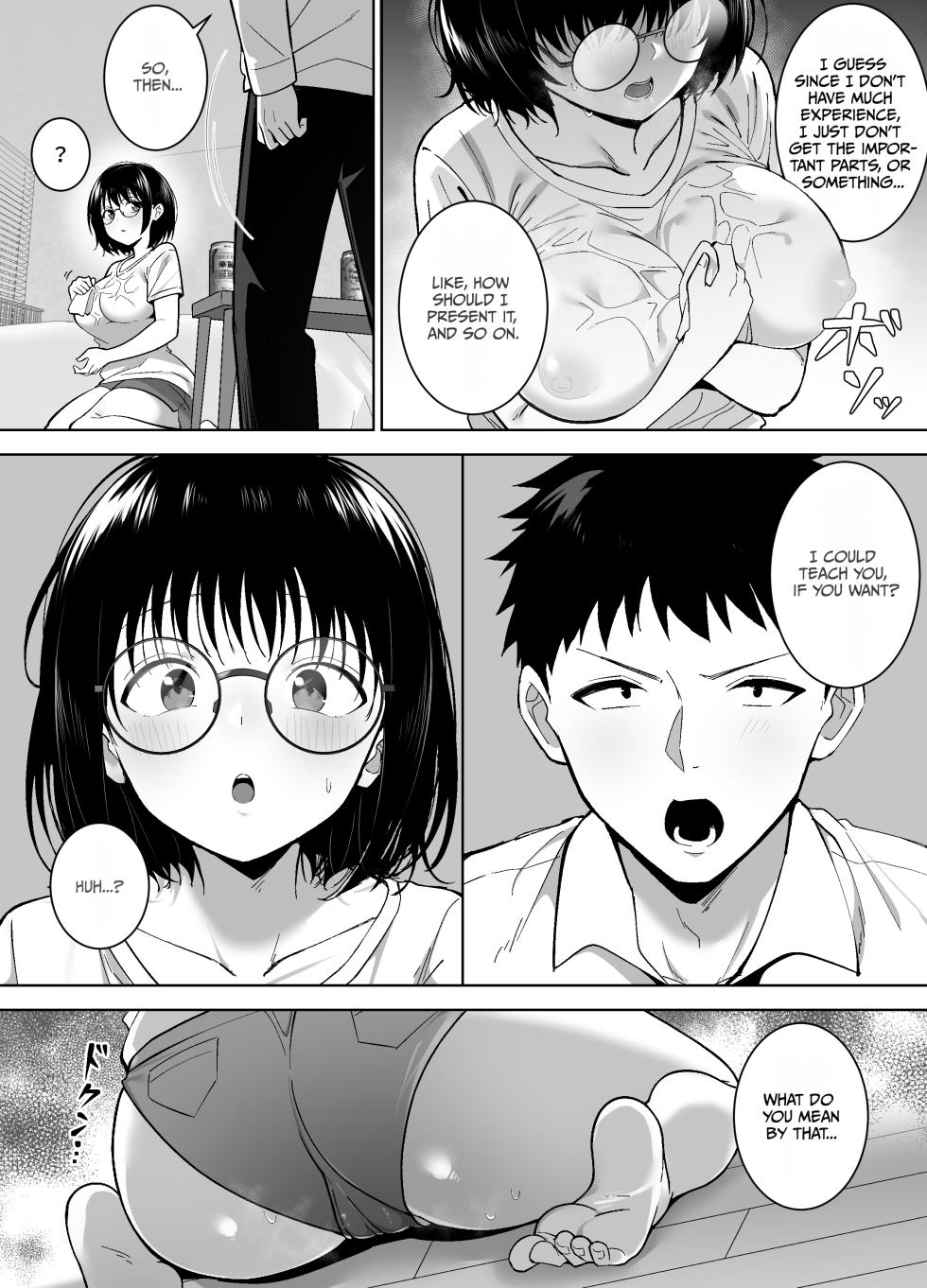 [Hekino Palace] Jimi-tomo, Mesu ni Naru ~Daigaku Jidai no Shinyuu to Sake no Ikioi de Sex Shichatta Hanashi~ | My Plain-Looking Friend Becomes My Girl. The Story of How I Ended Up Having Sex with My Best Friend from College after a Night of Drinking.  [English] [duaduapertujuh] - Page 15