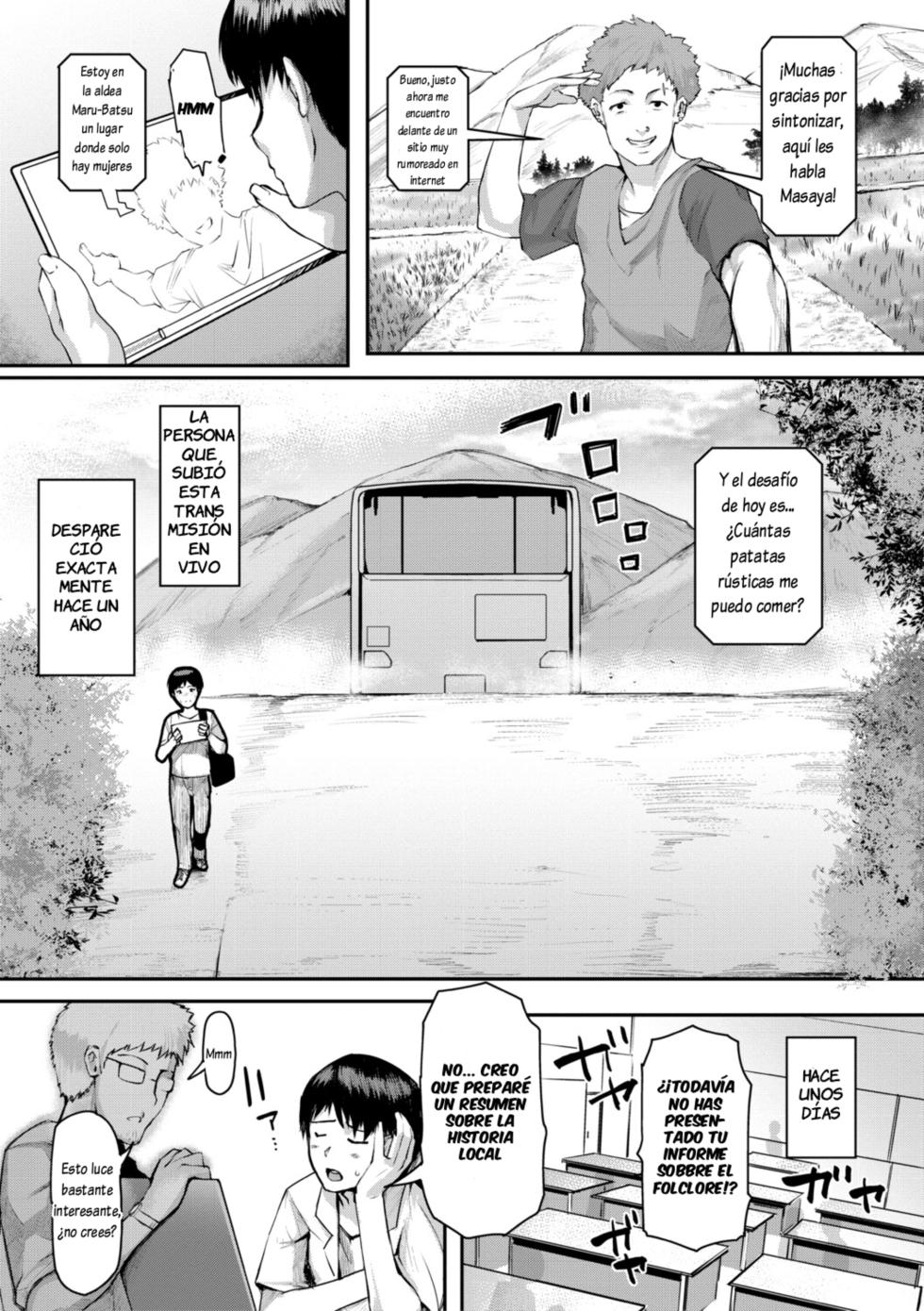 [Kizaru] Jukujo-mura 1 (Jukujo Mura Darashina Body de Shisonhanei Mura Okoshi - JUKUJOMURA It’s a nest of women with pent-up sexual desires) [Spanish] [Lovely Diablesse Scan] [Digital] - Page 4
