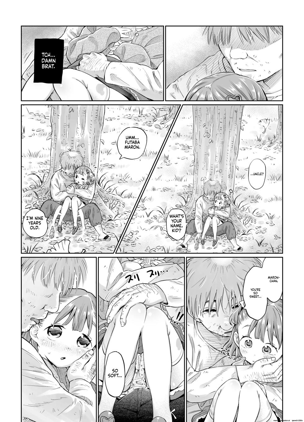 [Fishin and Loli (Fishinloli)] GekiLoli☆Autumn of appetite, autumn of desire. ~When I was starving and despairing, I was rescued by a tiny angel and fell in love at first sight. The story of how I ended up devouring her~ - Page 6