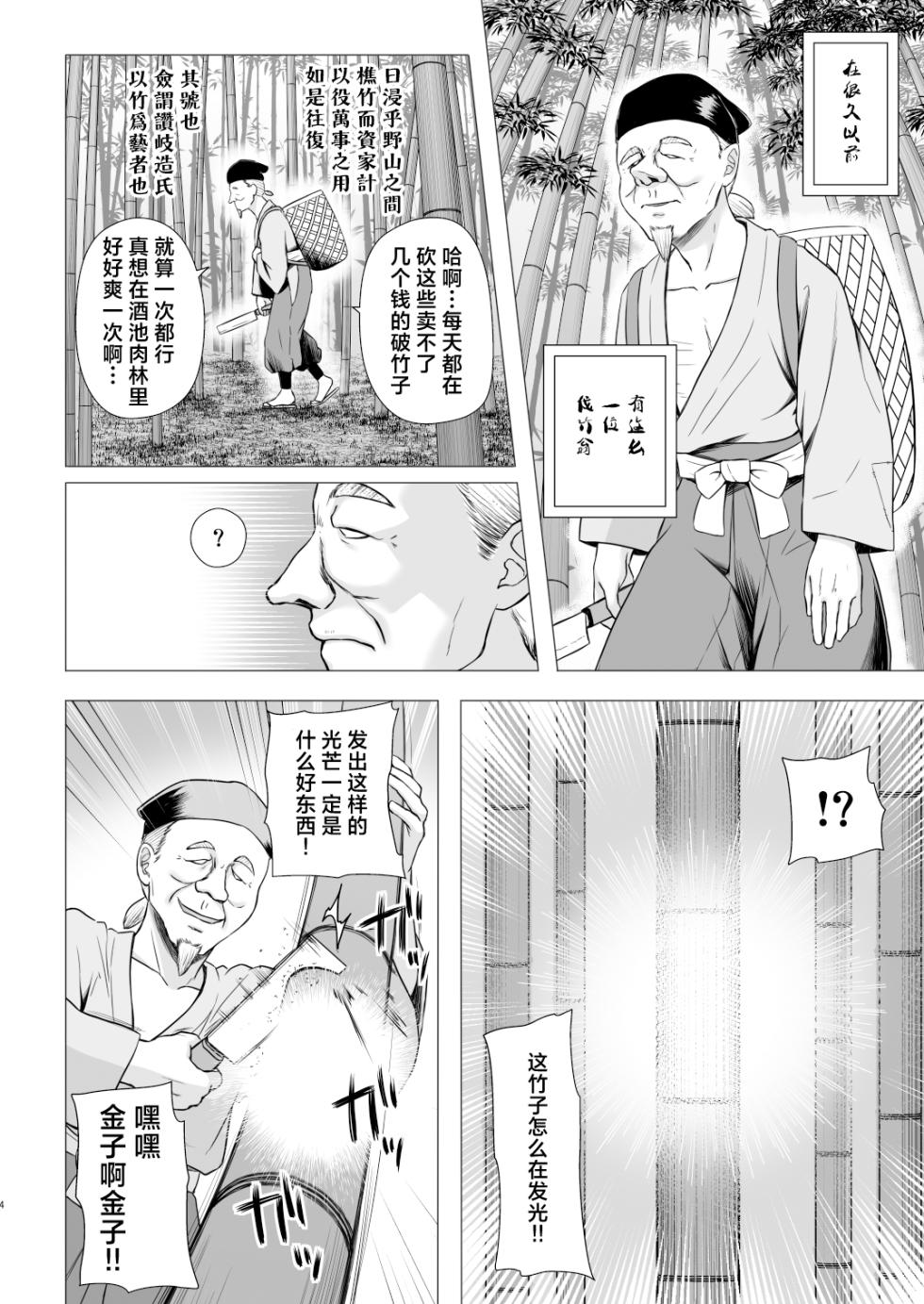 [ノラネコノタマ (雪野みなと)] なよ竹かぐやのひめごと [Chinese] [紫藤汉化组] [DL版] - Page 5