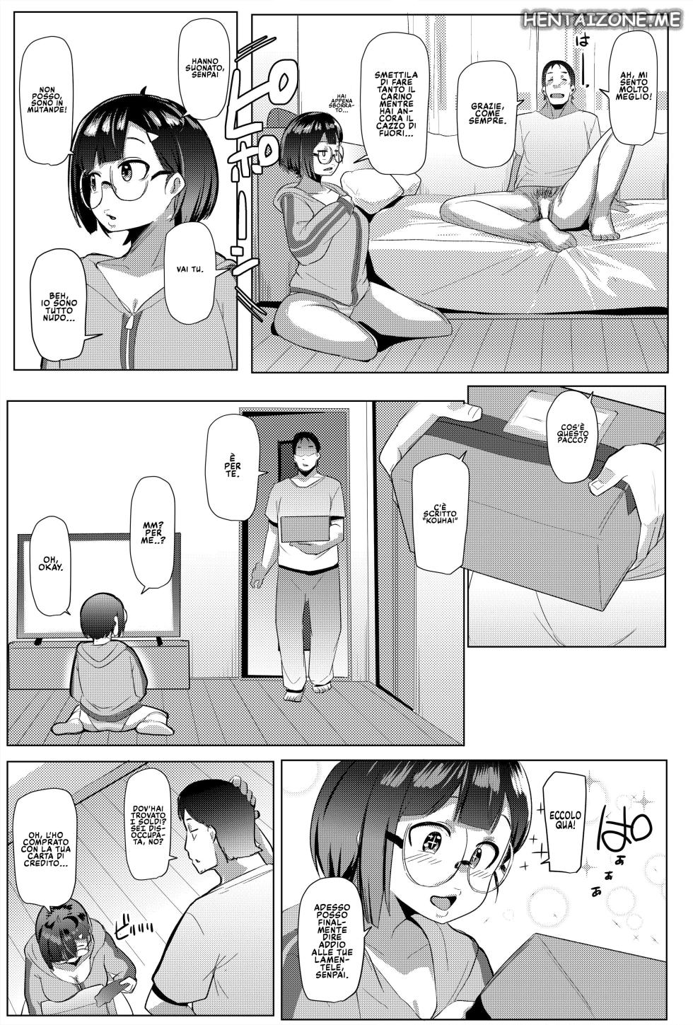 [Hitsuji Kikaku (Muneshiro)] Kouhai in the Home | Una Coinquilina Creativa [Italian] [Digital] - Page 11