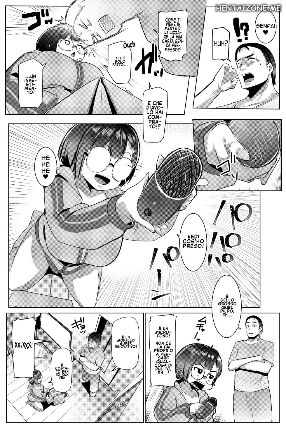 [Hitsuji Kikaku (Muneshiro)] Kouhai in the Home | Una Coinquilina Creativa [Italian] [Digital] - Page 12