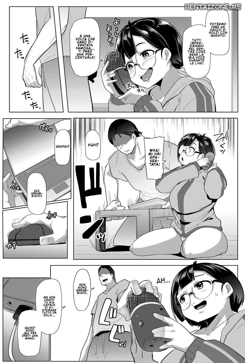[Hitsuji Kikaku (Muneshiro)] Kouhai in the Home | Una Coinquilina Creativa [Italian] [Digital] - Page 13