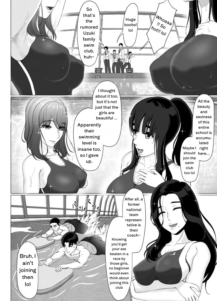 [Kaoru Kuroe] Uzuki Family's Swim Club | Chapter 1 - Page 8