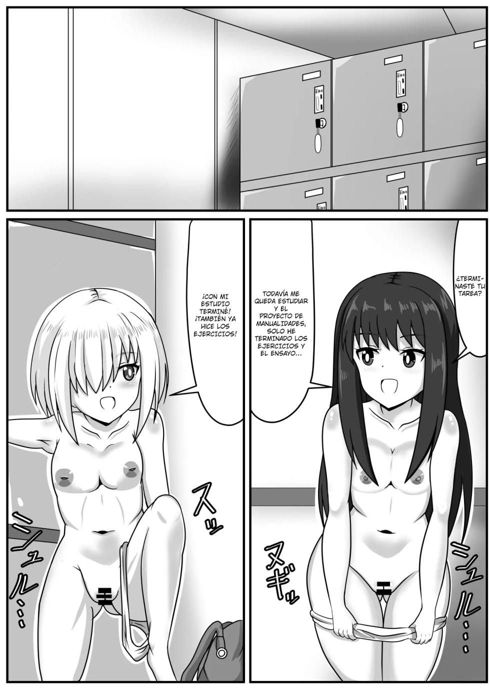 [Nobiru Jouhou Kyoku (Nobiru Wakako)] Zetsurin Futanari-chan wa Tomodachi de Seiyoku o Kaishou suru｜La insaciable Futanari-chan Satisface su Libido con sus Amigas {Spanish} {EbisuTraslade - Winder} - Page 17