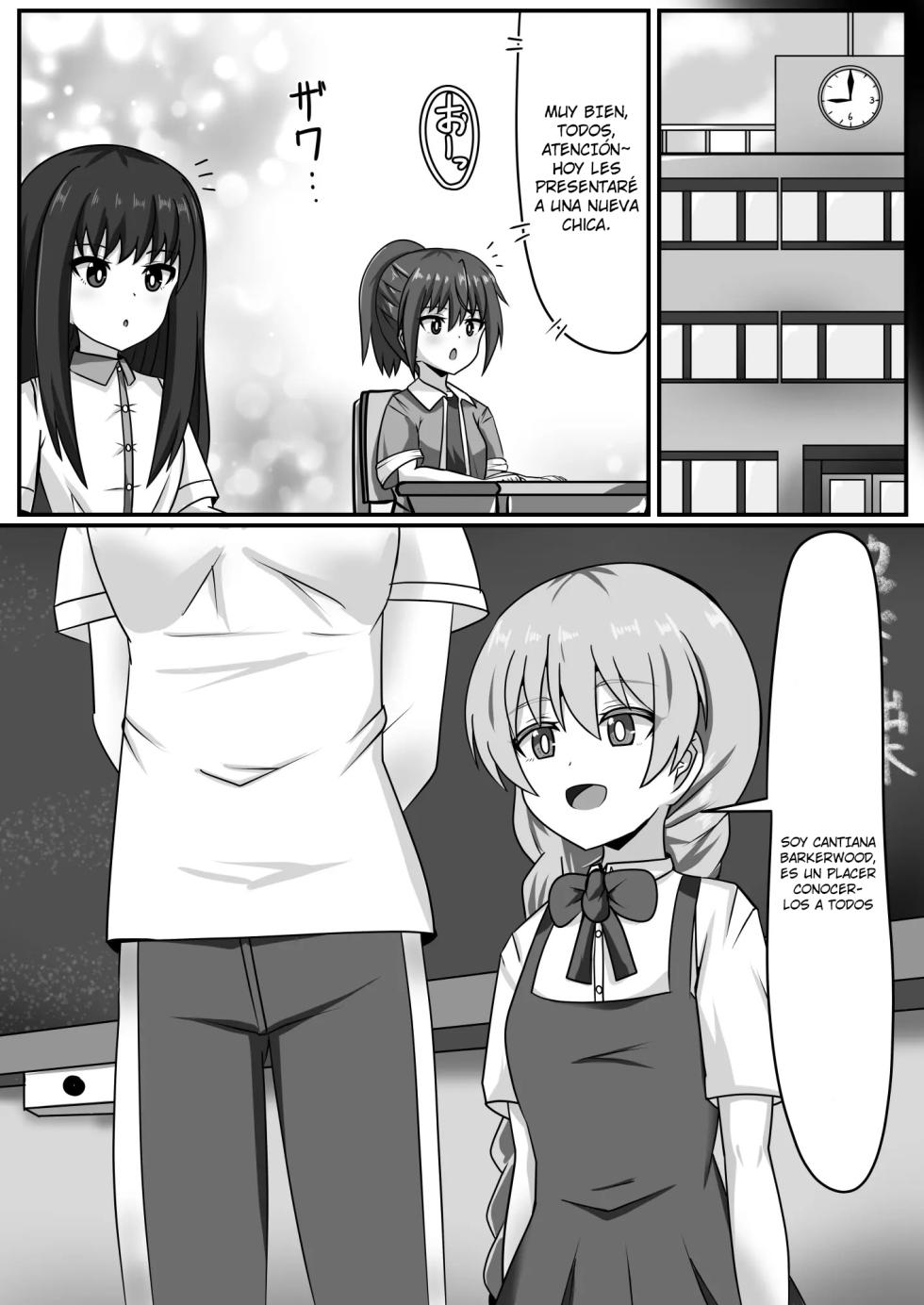 [Nobiru Jouhou Kyoku (Nobiru Wakako)] Zetsurin Futanari-chan wa Tomodachi de Seiyoku o Kaishou suru｜La insaciable Futanari-chan Satisface su Libido con sus Amigas {Spanish} {EbisuTraslade - Winder} - Page 33