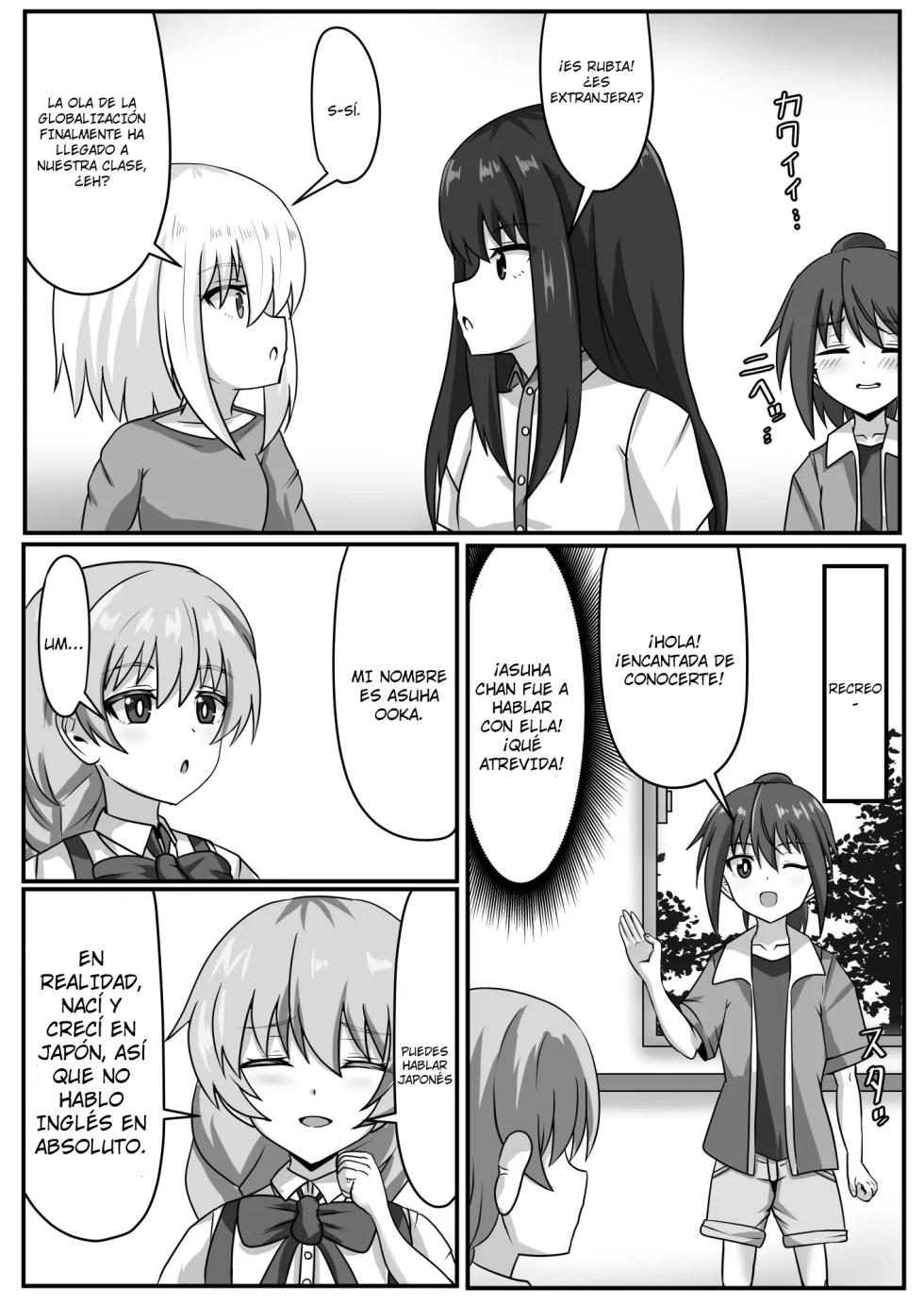 [Nobiru Jouhou Kyoku (Nobiru Wakako)] Zetsurin Futanari-chan wa Tomodachi de Seiyoku o Kaishou suru｜La insaciable Futanari-chan Satisface su Libido con sus Amigas {Spanish} {EbisuTraslade - Winder} - Page 34