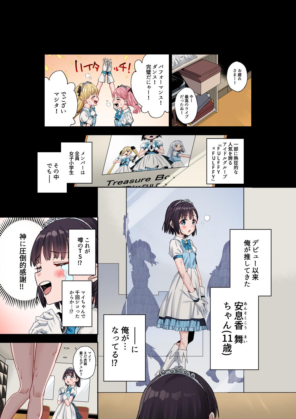 [Tera Stellar (Osanai Nii)] Joshi Shougakusei Idol ni TS Shita kara Member Zenin to LesSe Suru [Full Color] - Page 5