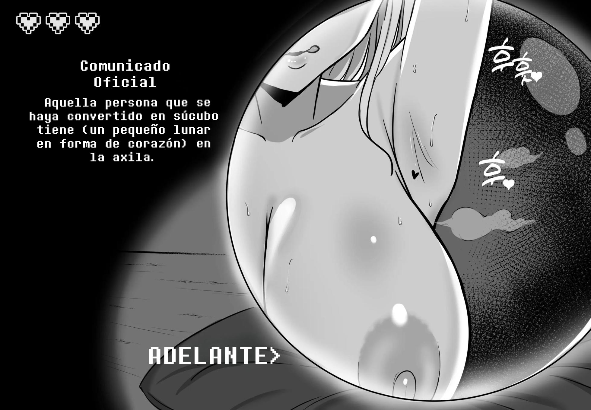 [HANABi] Houmonsha ga Succubus ka Ningen ka Miwakeru Yatsu (español) - Page 2