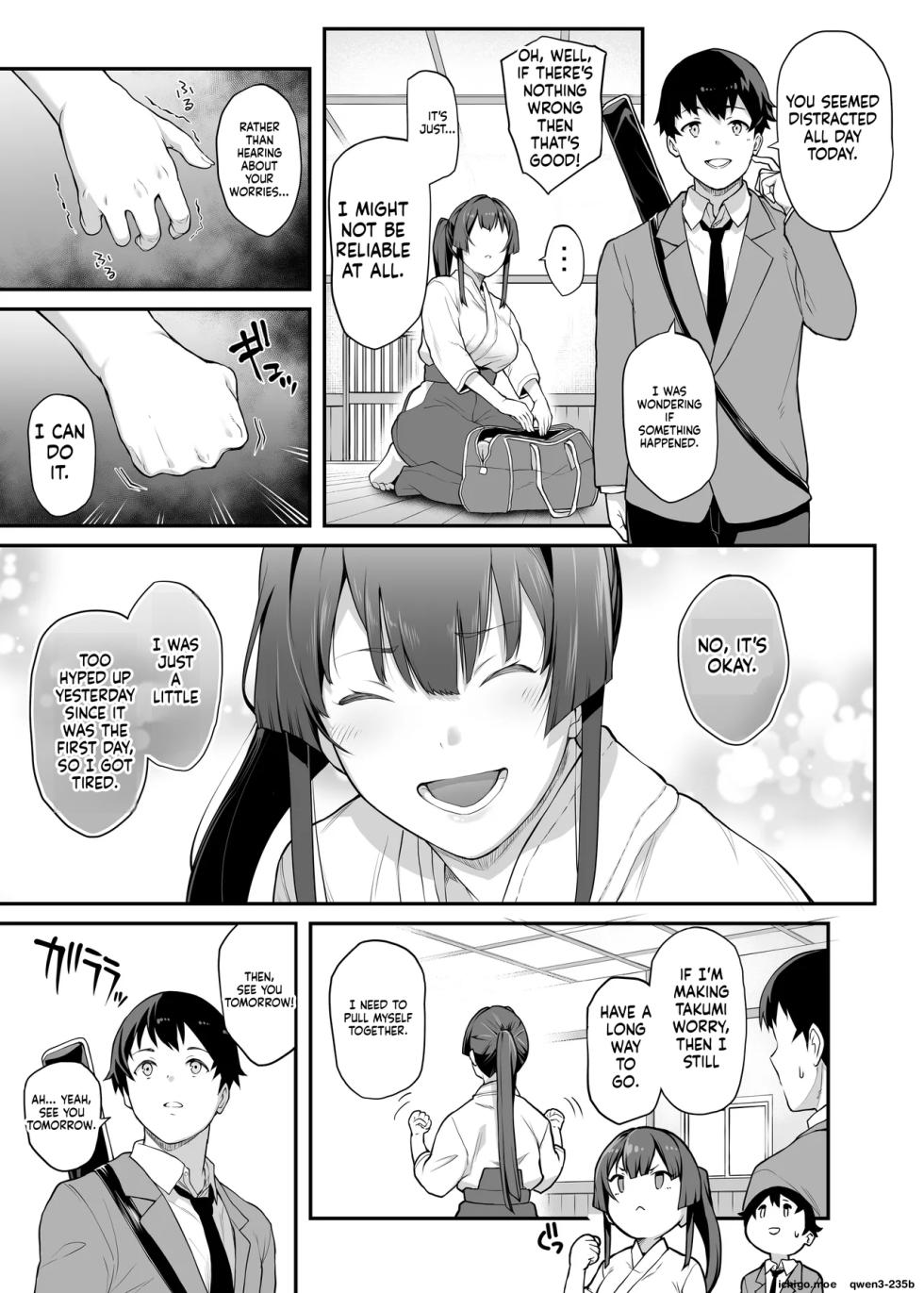 Kendoubu Shushou de Osananajimi no Bijin de Tsuyoi Boku no Kanojo ga, Charao ni Assari Otosareru Wake ga Nai - Page 29