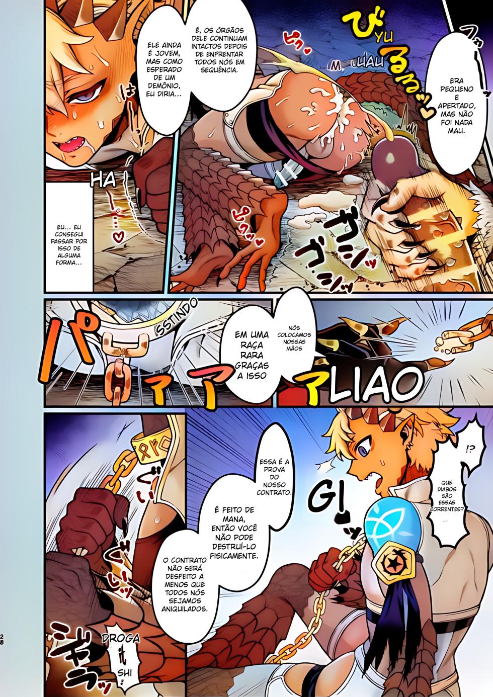 Futanari Quartette [Portuguese-BR] [Colorized] - Page 27
