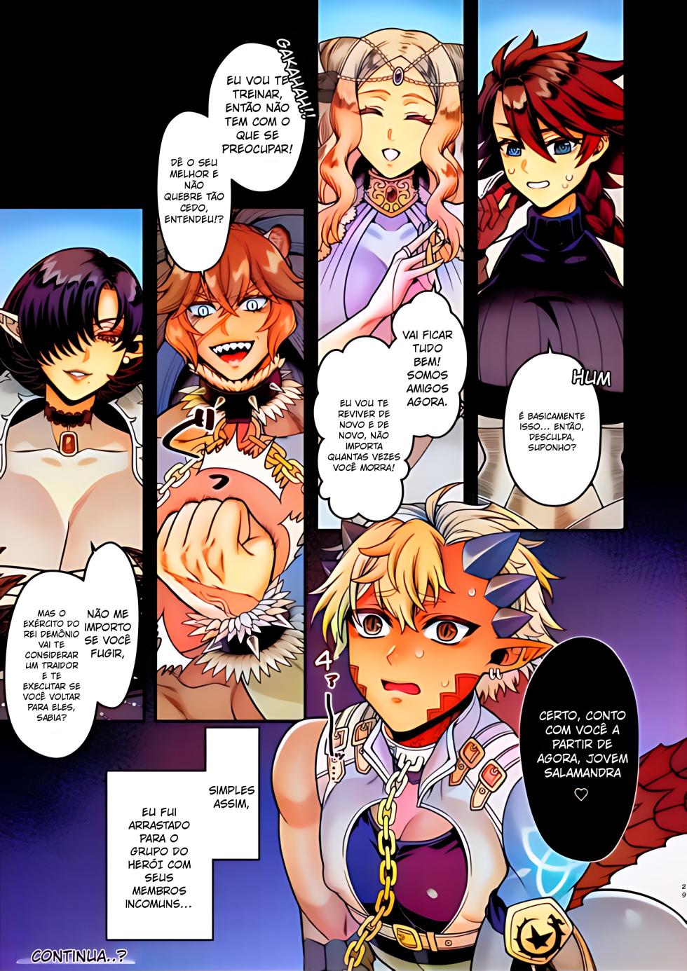 Futanari Quartette [Portuguese-BR] [Colorized] - Page 28