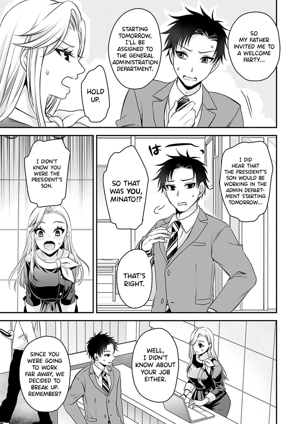 [Shinonome Ryu] Motokano-tachi to Ya Re Naoshi!? - CHAPTER 1-8 (ENGLISH) - Page 12