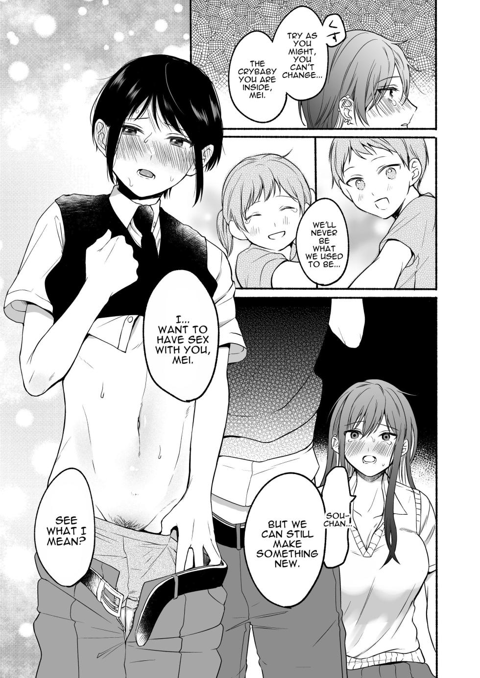 [Chirukuni(Onaka Emi)] Seiki Gyakuten 2 | Genital Swap 2 ~even if we cannot return to being friends~ [Digital] [English] [Translators United] - Page 38