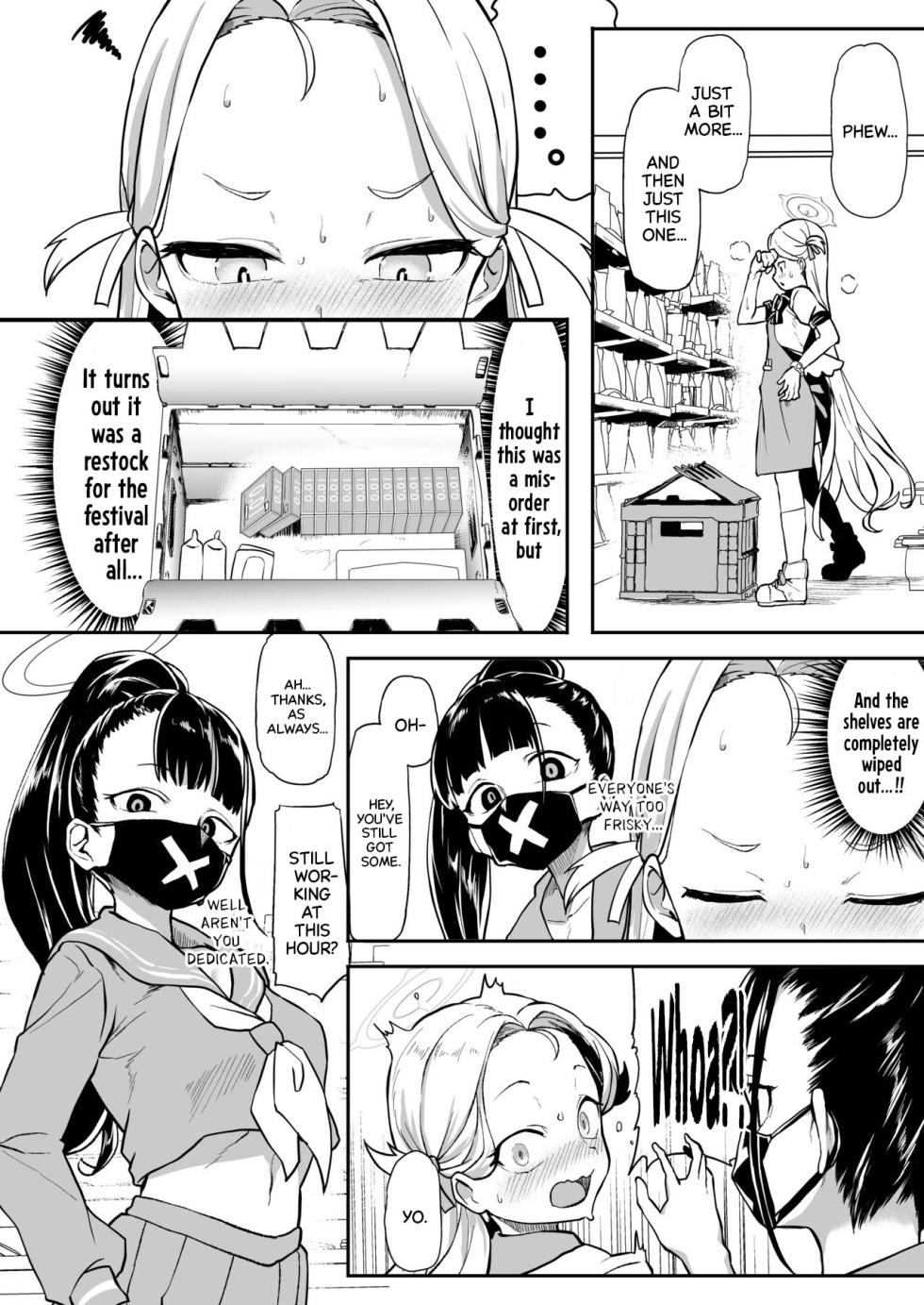 [Waage (shift)] Gunjouiro no Sora - Ultramarine sky (Blue Archive) [English] [Your Deer Friends Black] [Digital] - Page 10