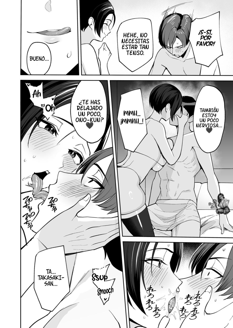 [C-kyuu] Gohoubi wa Karada de. 〜Ero-sugi Fukuri Kousei wa Seishori-ka no Oshigoto〜（1)｜Pagado Con El Cuerpo 〜Las prestaciones laborales excesivamente lascivas del Departamento de Servicio a tu Servicio〜（1）[Spanish] [BigDaddy Scan] - Page 18