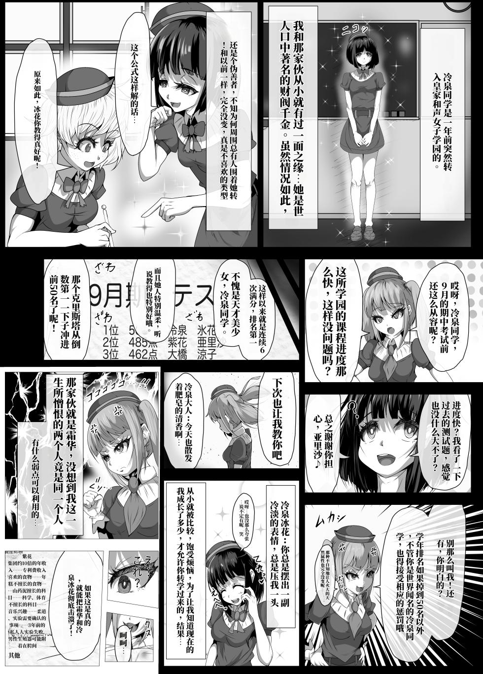 [Shida Haruka] 扶她女主危机 科学的冰神少女·霜华 第01话 [ai中文] - Page 6