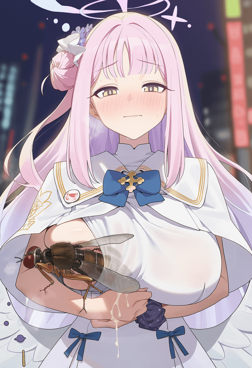 (yom)Insect_x_BA_tea_party_mika_w_fly_ver.1.1 [AI Generated] - Page 7