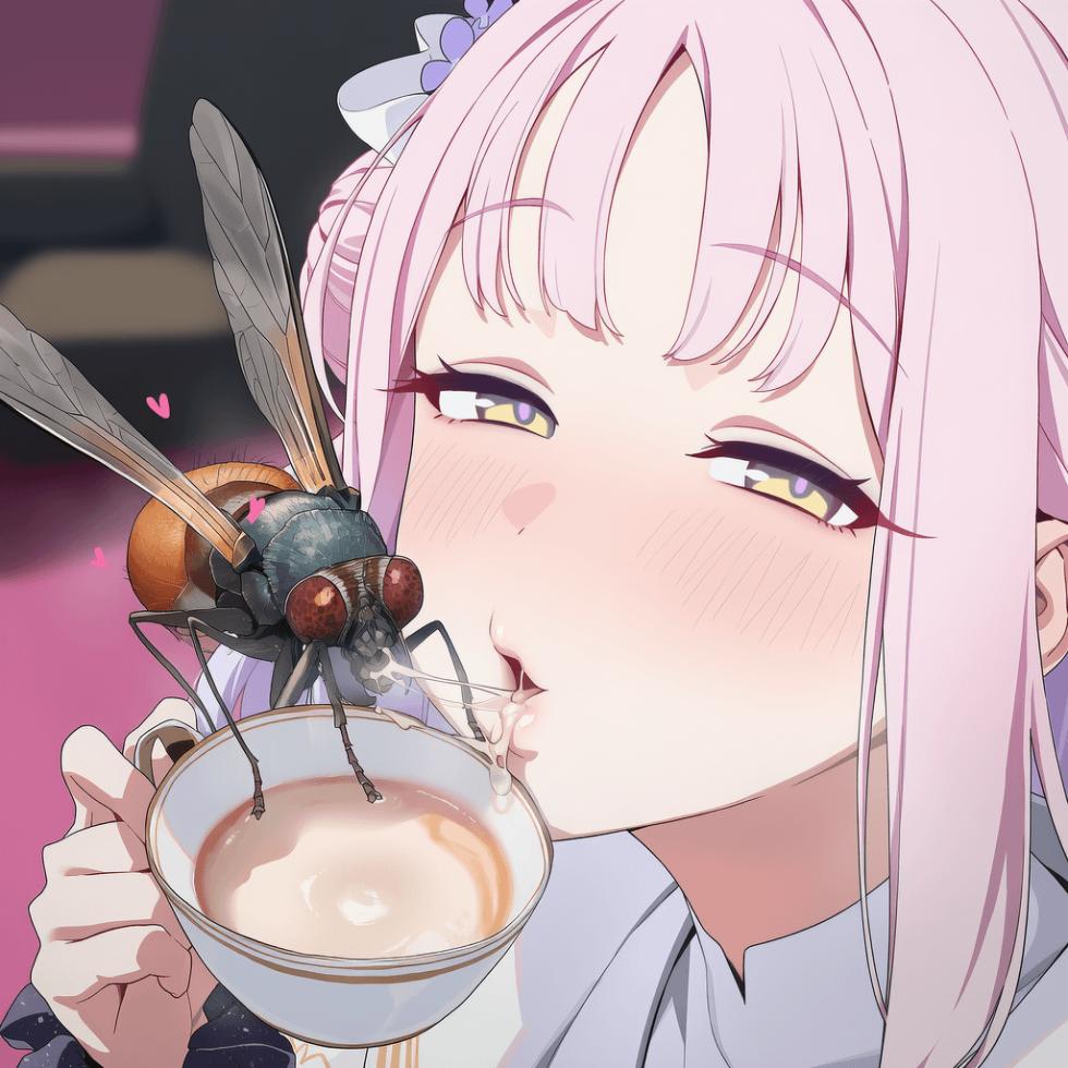 (yom)Insect_x_BA_tea_party_mika_w_fly_ver.1.1 [AI Generated] - Page 26