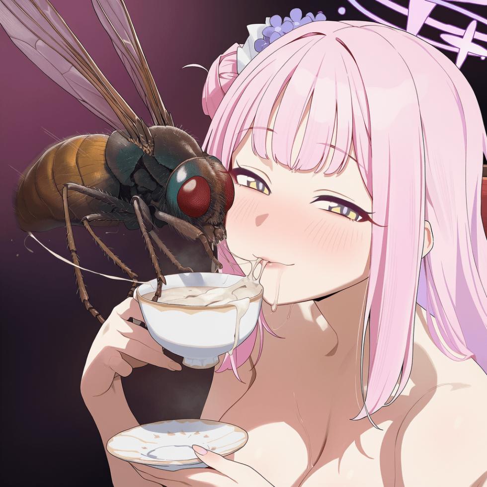 (yom)Insect_x_BA_tea_party_mika_w_fly_ver.1.1 [AI Generated] - Page 36