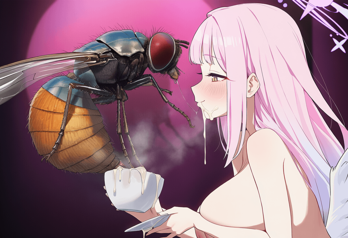 (yom)Insect_x_BA_tea_party_mika_w_fly_ver.1.1 [AI Generated] - Page 38