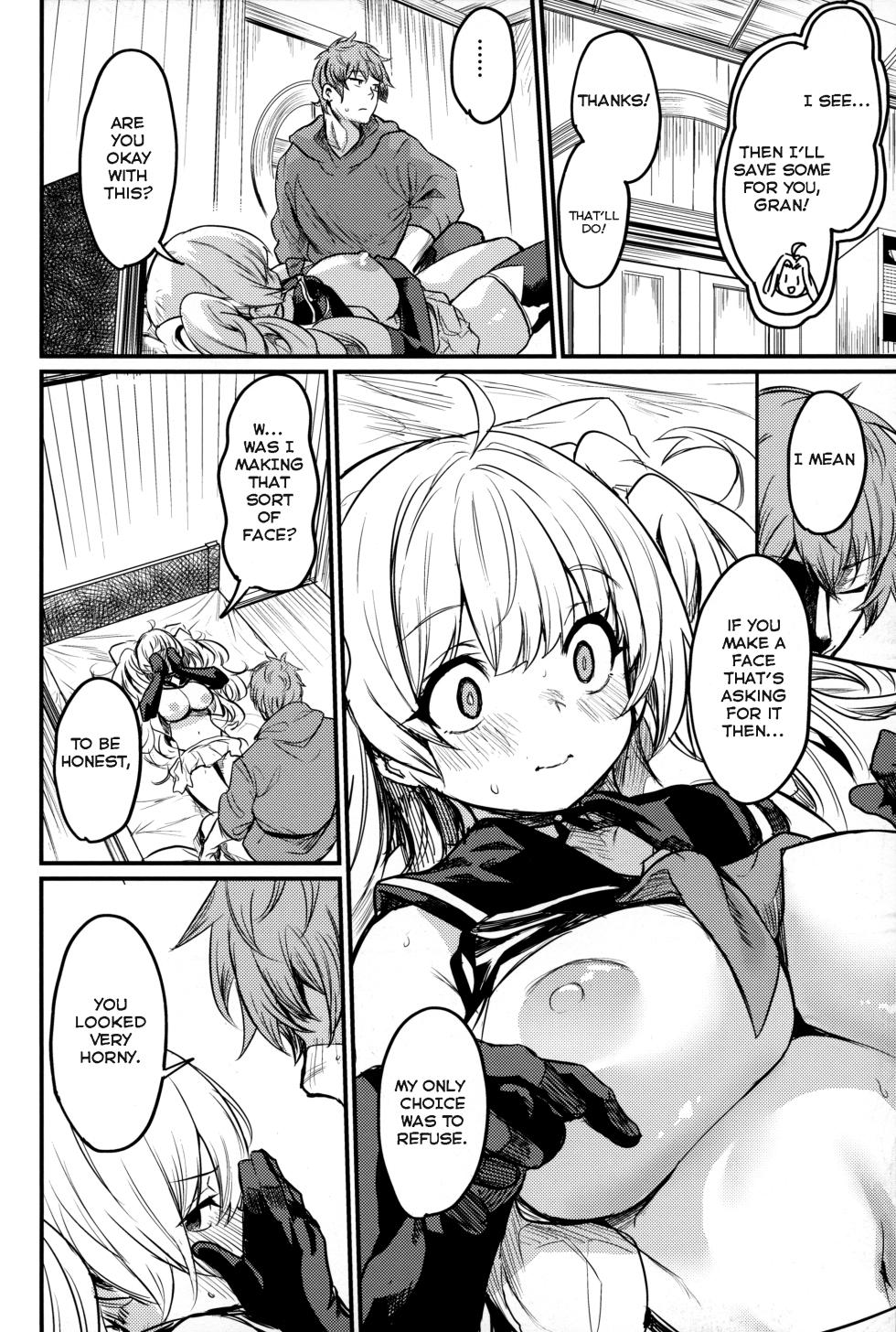 (C102) [Ikkizuka (Kizuka Kazuki)] Chitsujo Summer! (Granblue Fantasy) [English] [Rising Sun Translations]  [Decensored] - Page 15