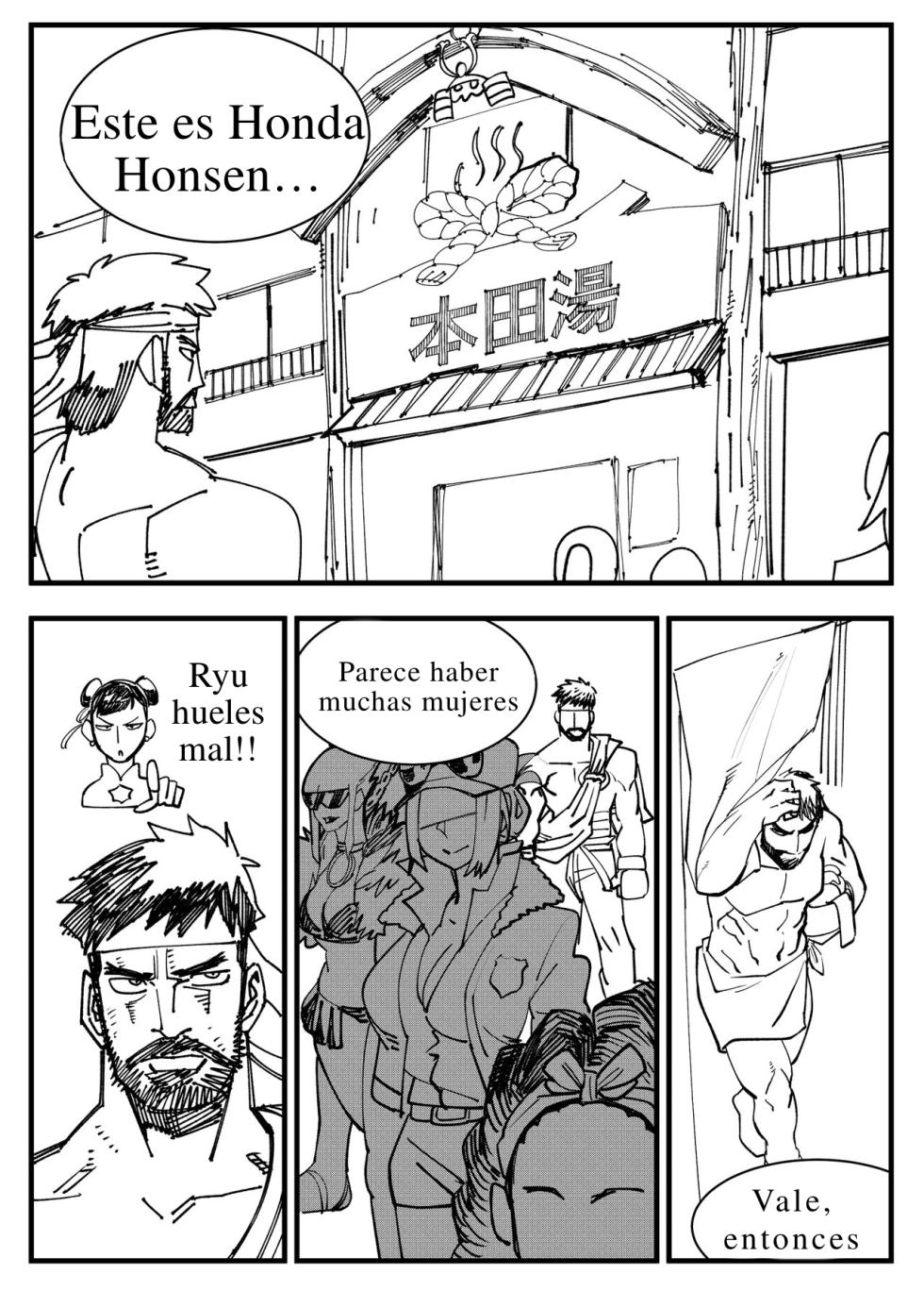 [Hotsaurus] Honda Onsen (Street Fighter) [Español] - Page 9