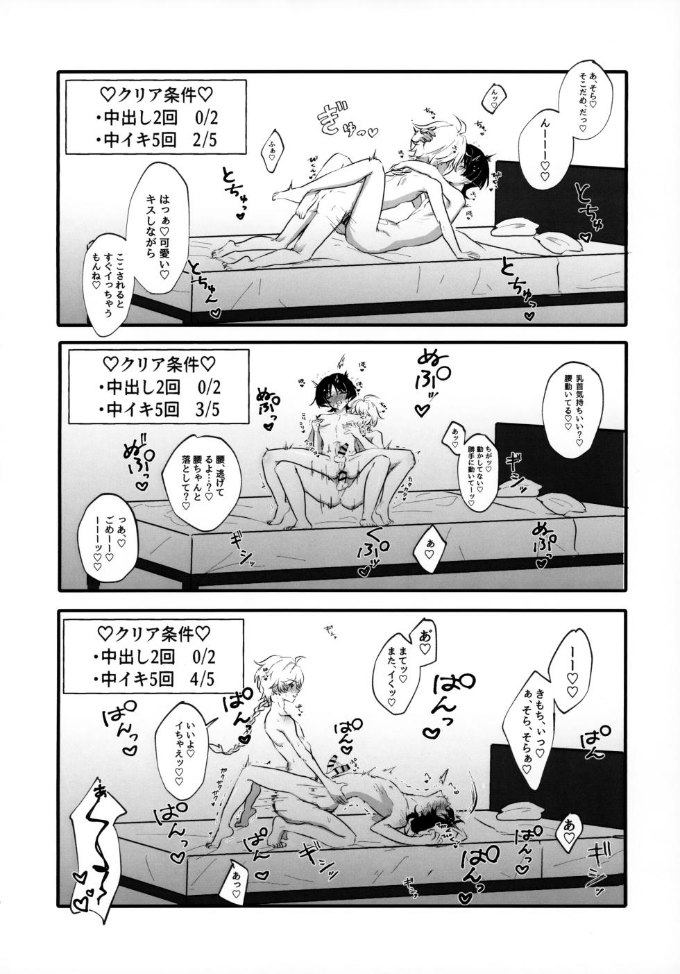 (Sora no Sanpomichi Seigan 2026) [Surume no Shippo (Reyvateil)] Sex Shinai to Derarenai Hikyou? Nara Shikata ga Nai (Genshin Impact) - Page 15