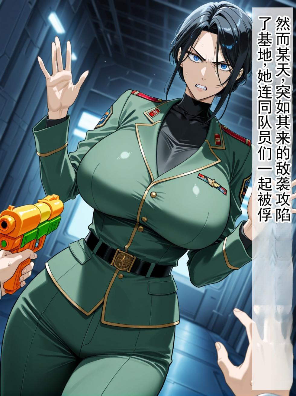 [豚鬼オーク@AIイラスト] 被比自己儿子还年轻的敌兵俘虏的女司令官 [AI Generated] - Page 6