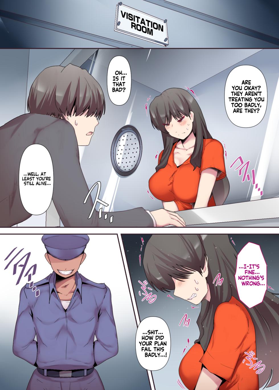[Mitsumitsu Niku (Hikitogu)] Aisuru Tsuma wa Hei no Naka | My beloved wife is behind bars [English] [KM_42] - Page 30