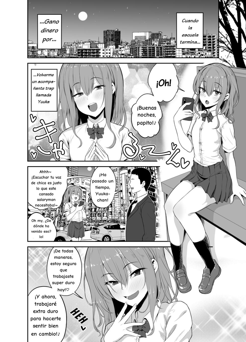 [Hyper Houbokujou (Hitsujinx)] Papa Katsu de Onnanoko ♂ ni Natchatta?! [Spanish] - Page 4