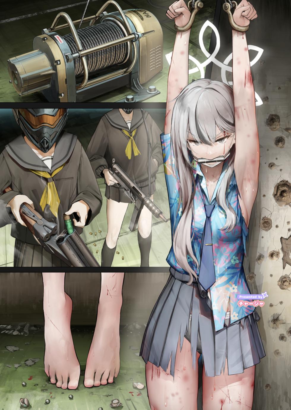 [HarmoNeaR (よろず)] 【ブルアカ獣姦+異種姦合同誌】Sow do on me! vol.3 (ブルーアーカイブ) [DL版] - Page 37