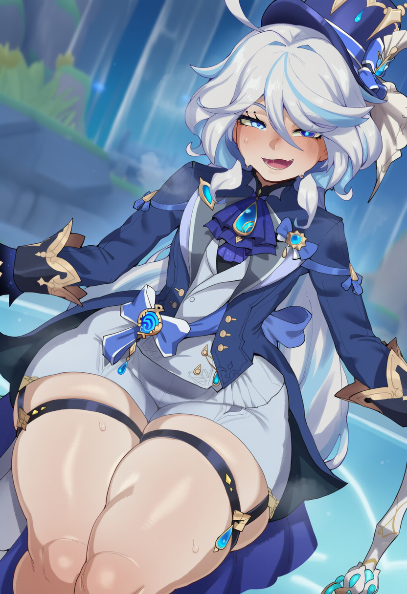 （eroknightai）Furina BBC [AI Generated] - Page 6