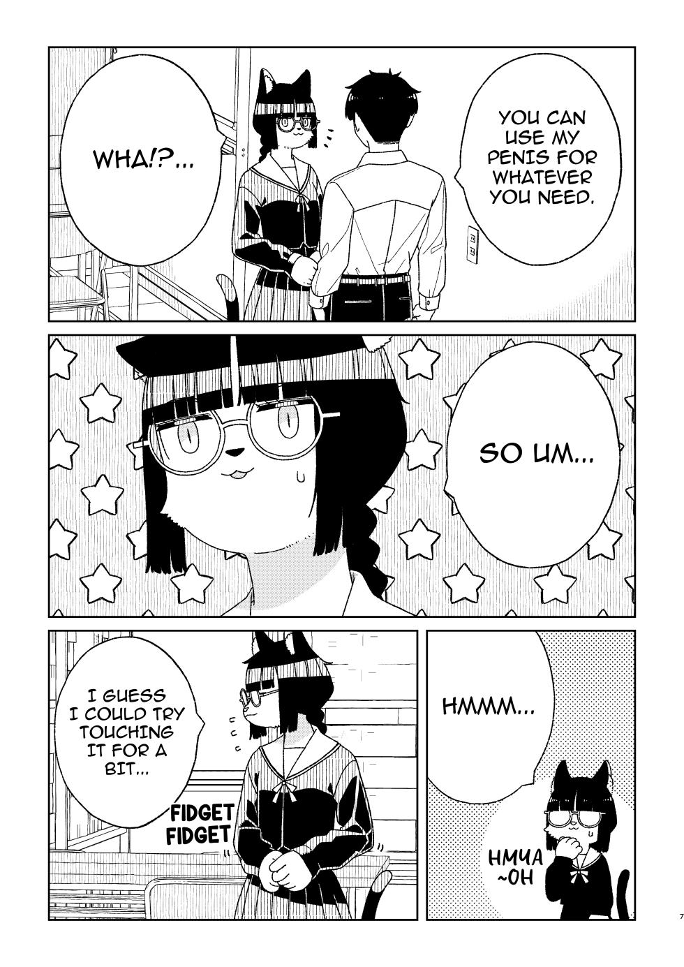 [Osanpo Milk (Mutsuna Yajiro)] Neko no Te "o" Karitai [English] [QuickAndDirty] - Page 7