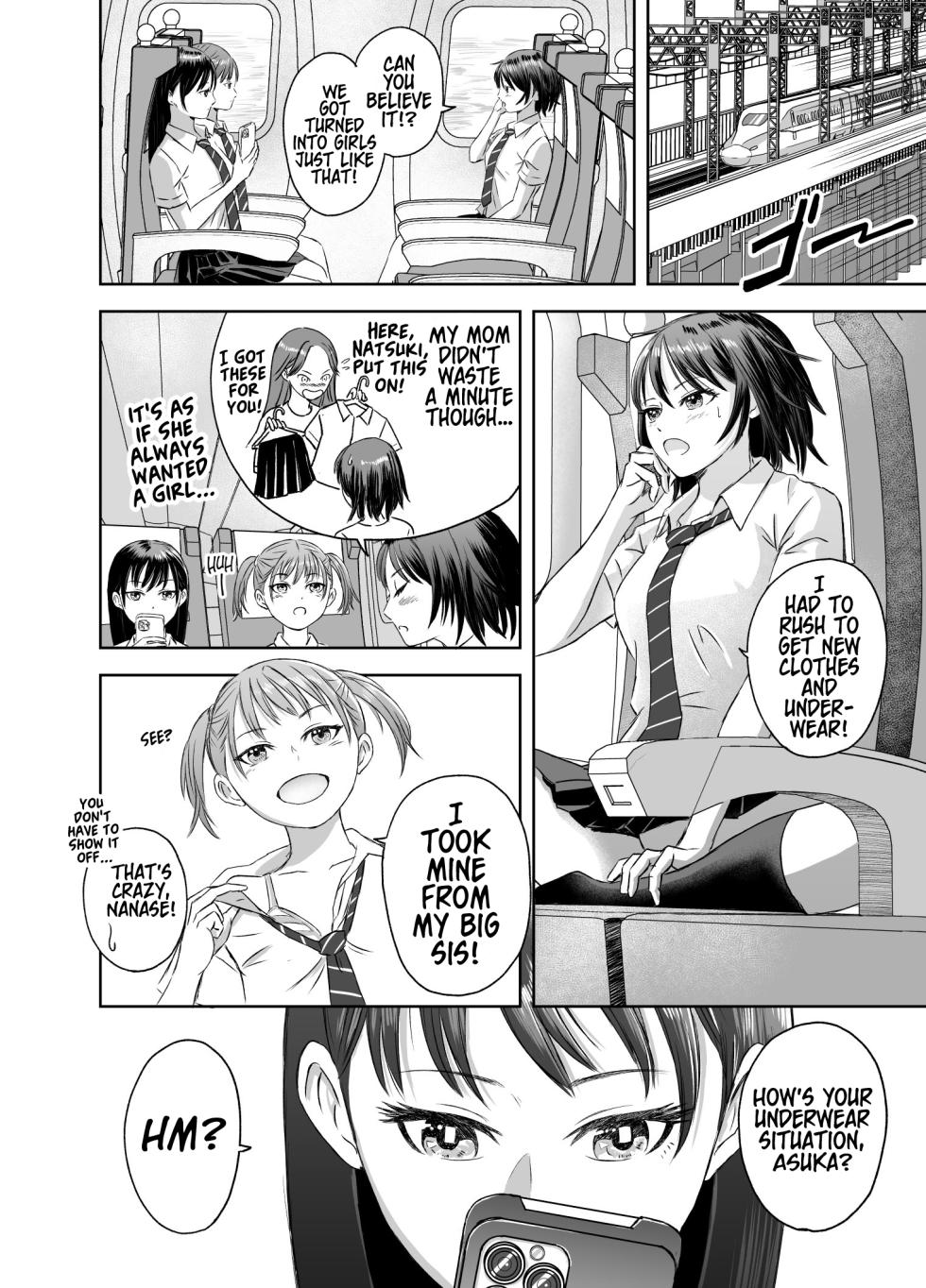 [Meganeko] Shuugakuryokou Mae ni Joshikousei ni Natta Hanashi | How We Became Girls Before Our School Trip Ch. 1 [English] [GTF] - Page 3