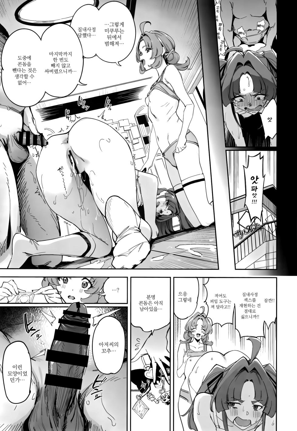 (COMIC1☆28) [Jukusei Kakuzatou (SugarBt)] Watashi-tachi no Answer nante Nakatta | 우리들의 앤서 따위는 없었다 (Meitantei Precure!) [Korean] - Page 12