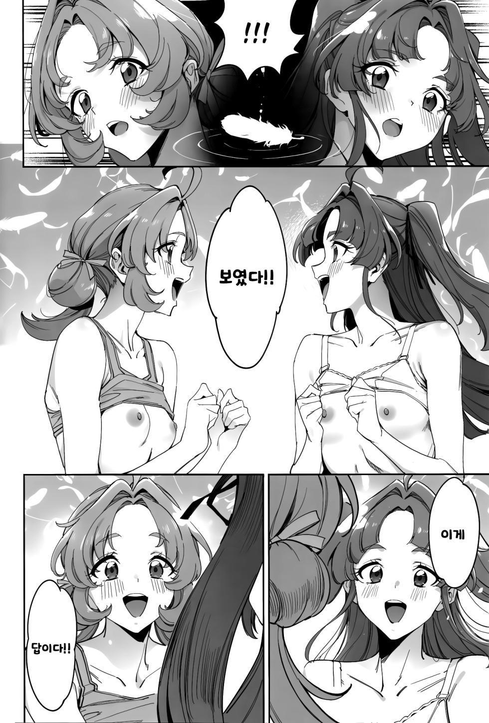 (COMIC1☆28) [Jukusei Kakuzatou (SugarBt)] Watashi-tachi no Answer nante Nakatta | 우리들의 앤서 따위는 없었다 (Meitantei Precure!) [Korean] - Page 13
