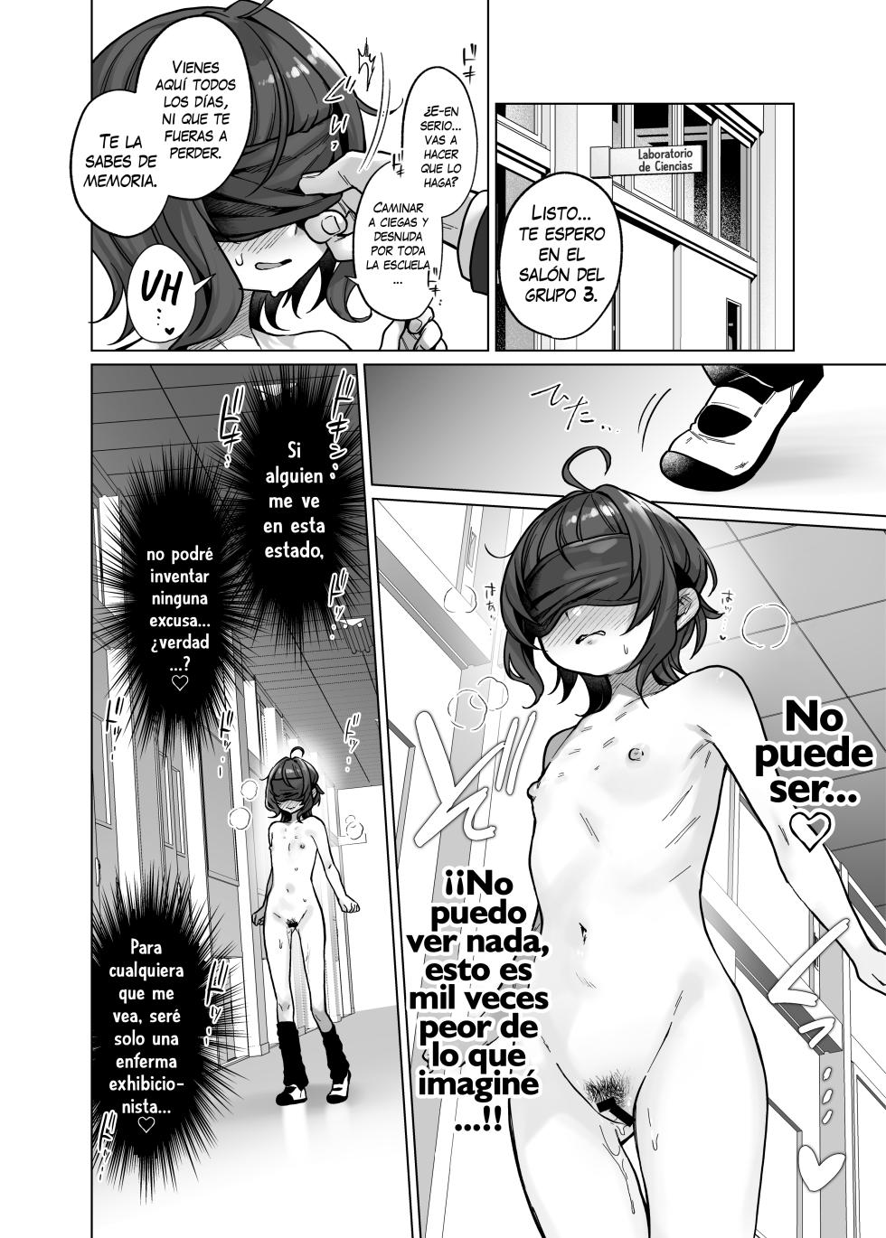[Himitsukessya Usagi (Dancyo)] Naraku-san wa, Thrill ni Koishiteru. | Naruka-san le  fascina vivir al limite. [Spanish] [Erwin Pry] - Page 22