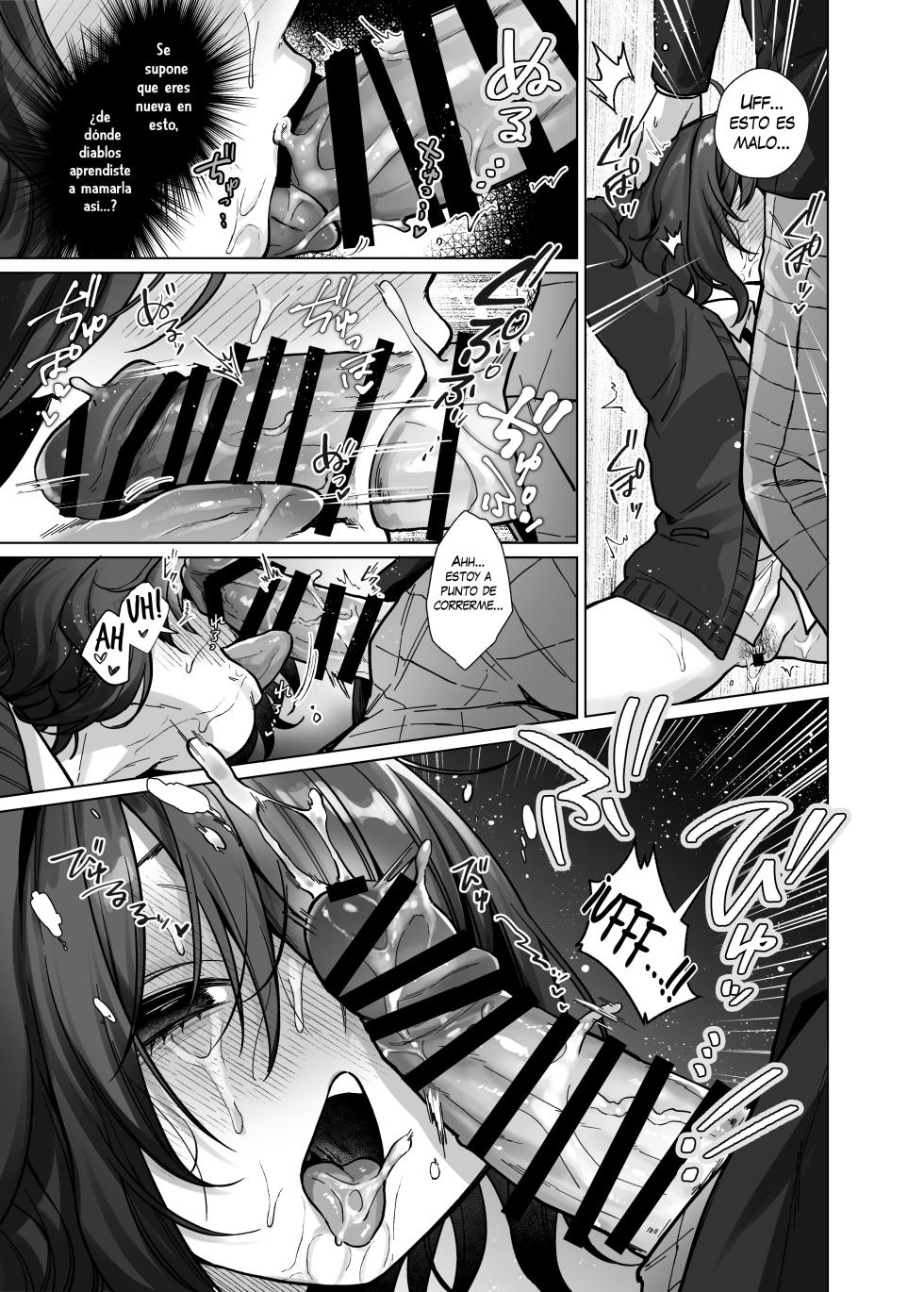 [Himitsukessya Usagi (Dancyo)] Naraku-san wa, Thrill ni Koishiteru. | Naruka-san le  fascina vivir al limite. [Spanish] [Erwin Pry] - Page 29