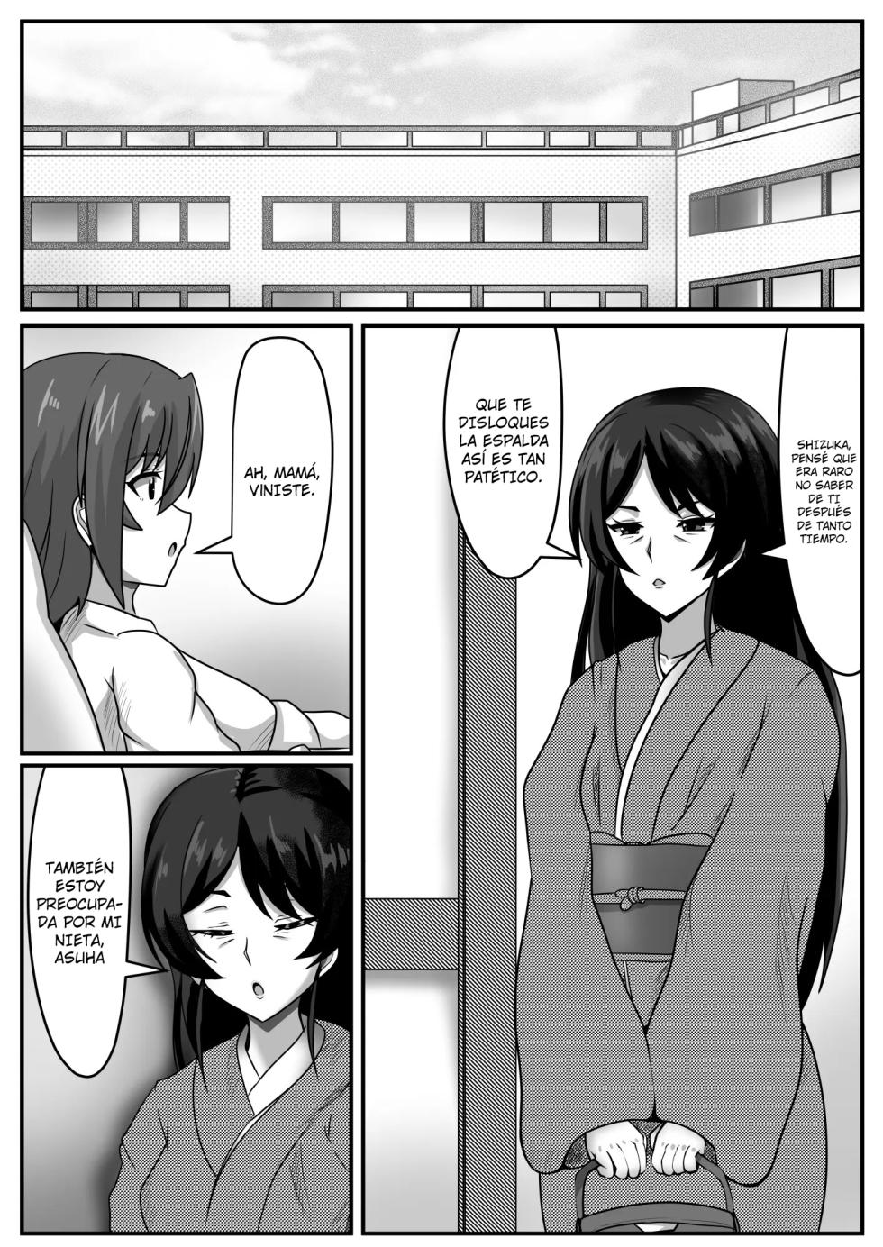[Nobiru Jouhou Kyoku (Nobiru Wakako)] Futanari-chan, ¿Qué Haces con tu Abuela？{Spanish} {EbisuTraslade - Winder} - Page 15
