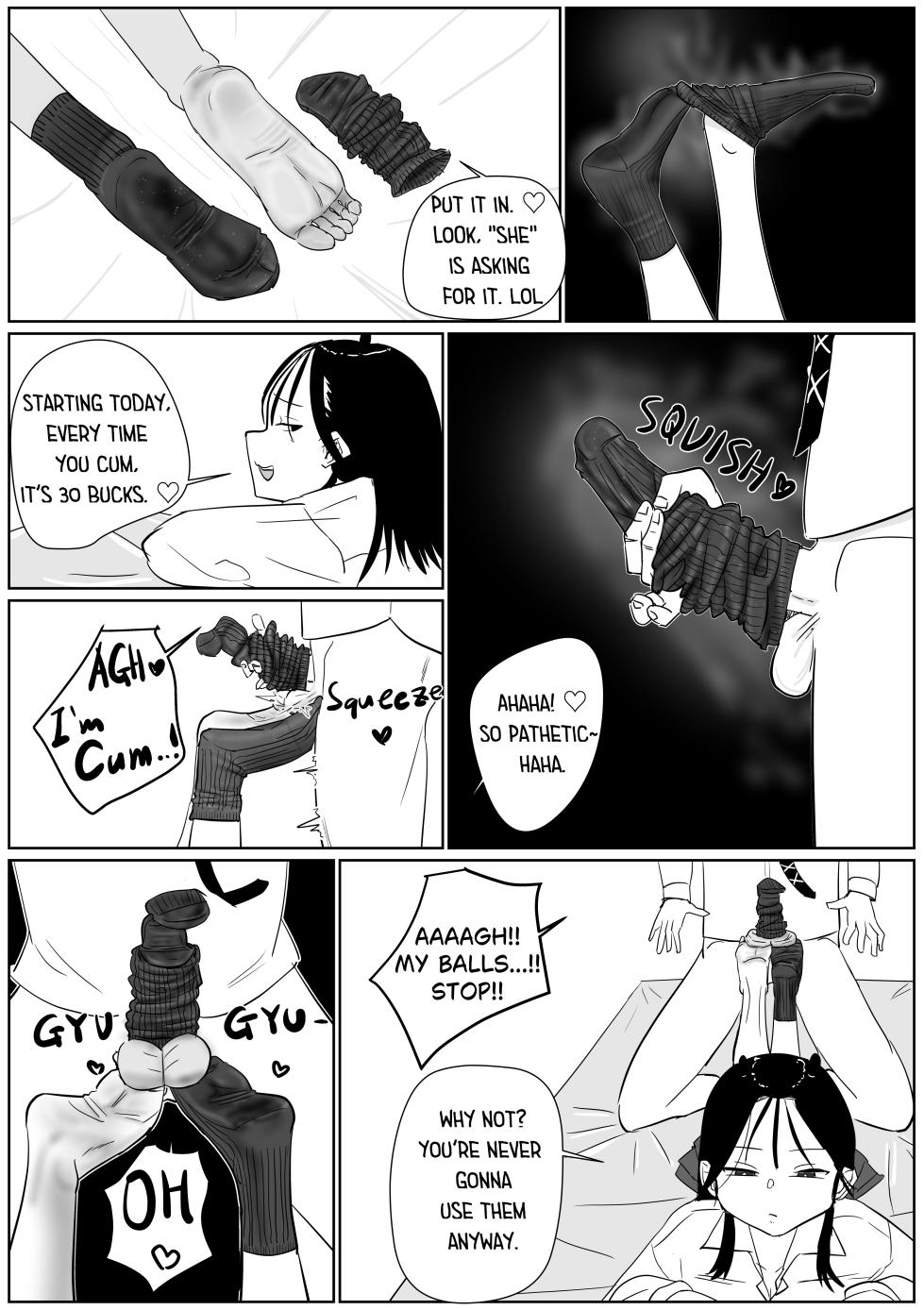 [Sockshop / ヤバい靴下屋さん] Defeated by My Classmate's Sweaty, Stinky Socks - Page 10