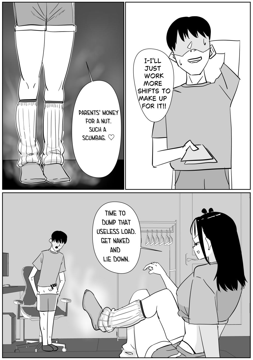 [Sockshop / ヤバい靴下屋さん] Drained by Dirty Socks - Page 4