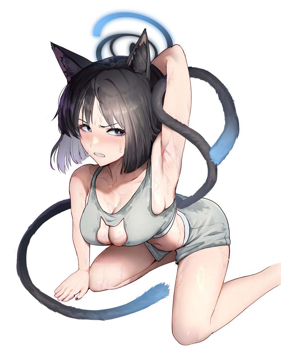[純チャンタイヤオチュウ (みきちか)] 敗猫遊女 (ブルーアーカイブ) - Page 27