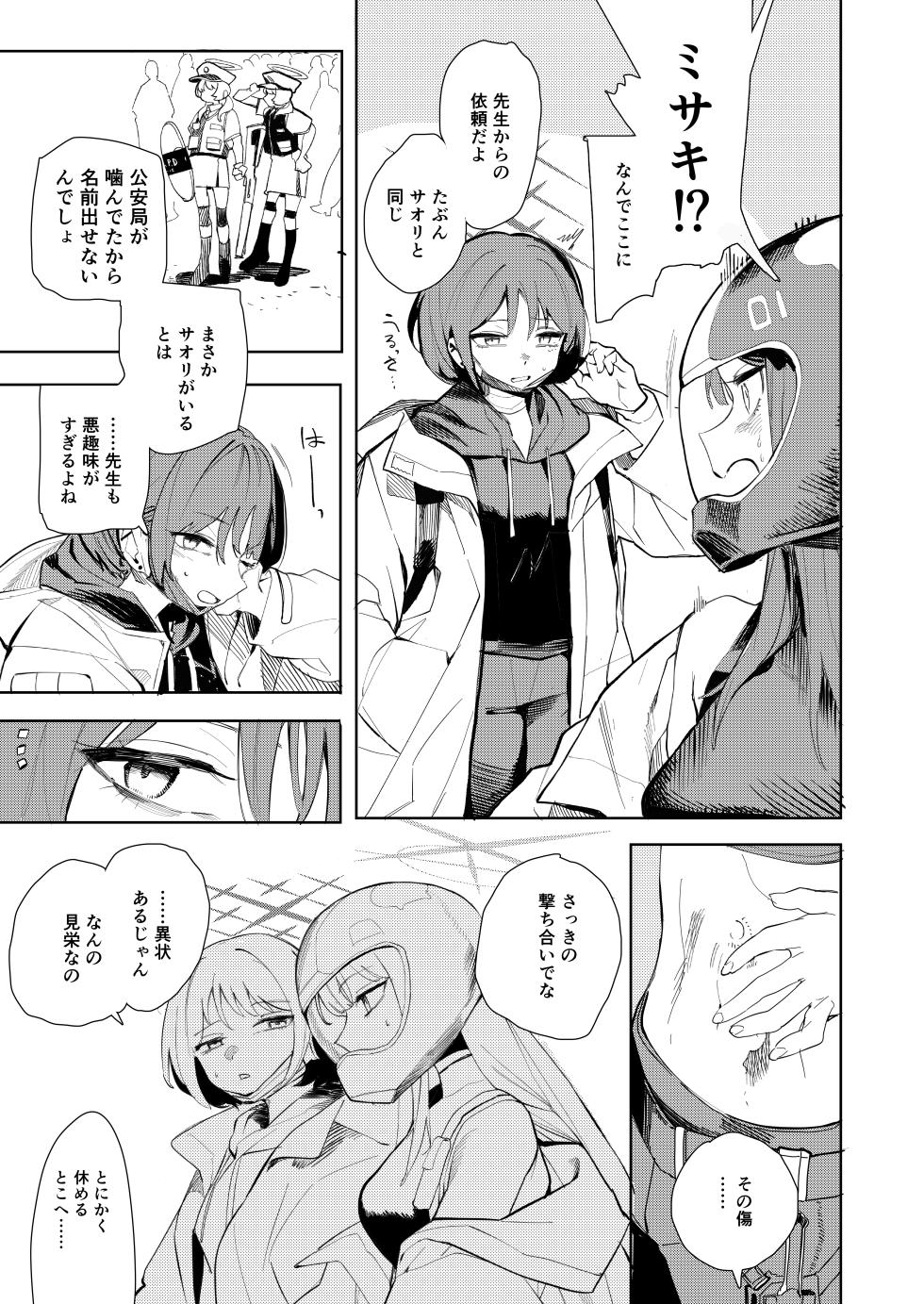 [Yawaraka Toge Robot (Umiwashi)] Loose Ends (Blue Archive) [Digital] - Page 7